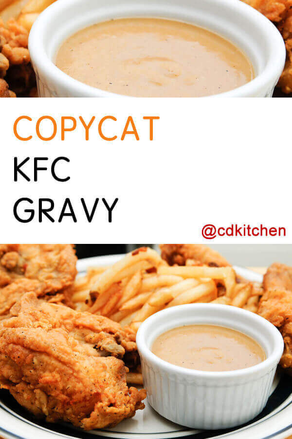 Copycat KFC Gravy Recipe | CDKitchen.com