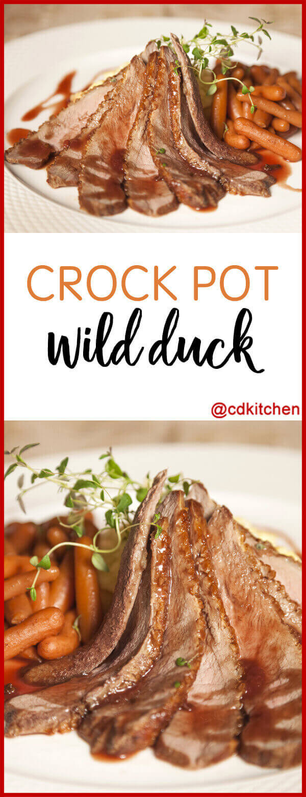 Crock Pot Wild Duck Recipe Cdkitchen Com