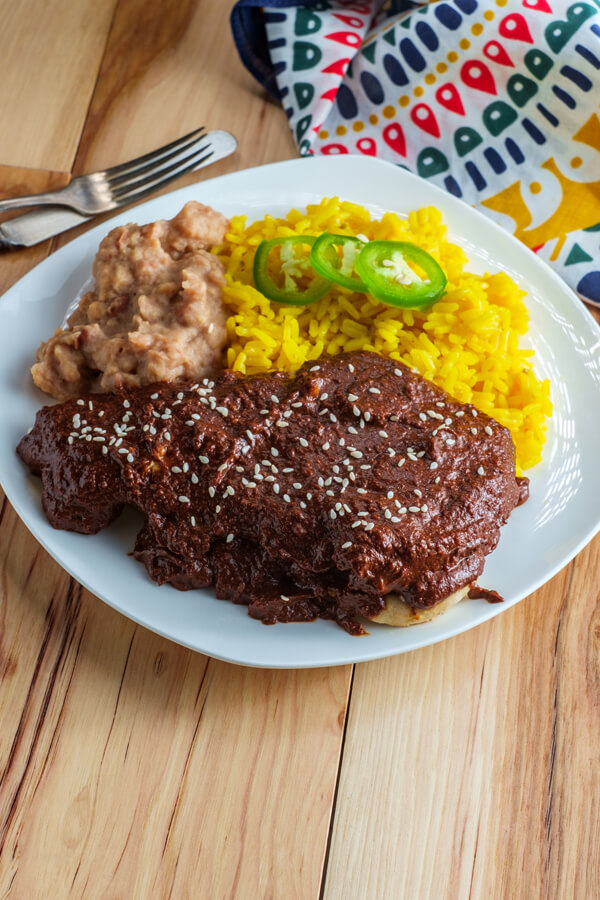Quick Chicken In Mole Sauce Recipe