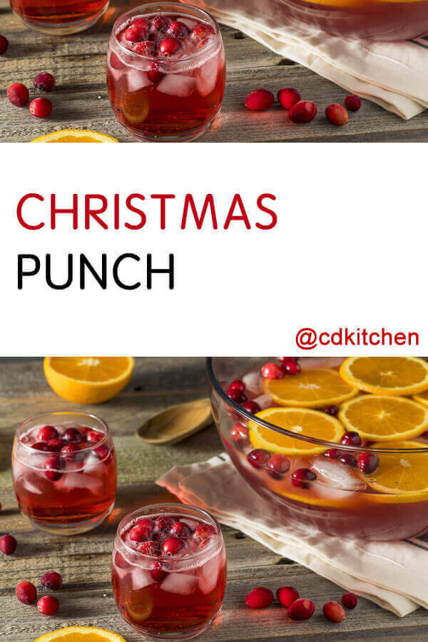 Christmas Punch Recipe | CDKitchen.com
