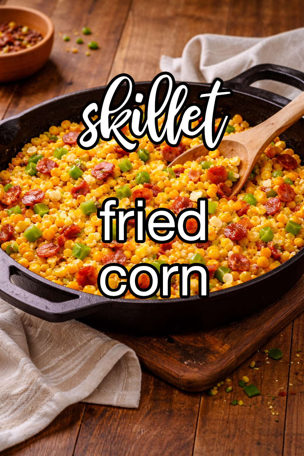 Skillet Fried Corn Recipe