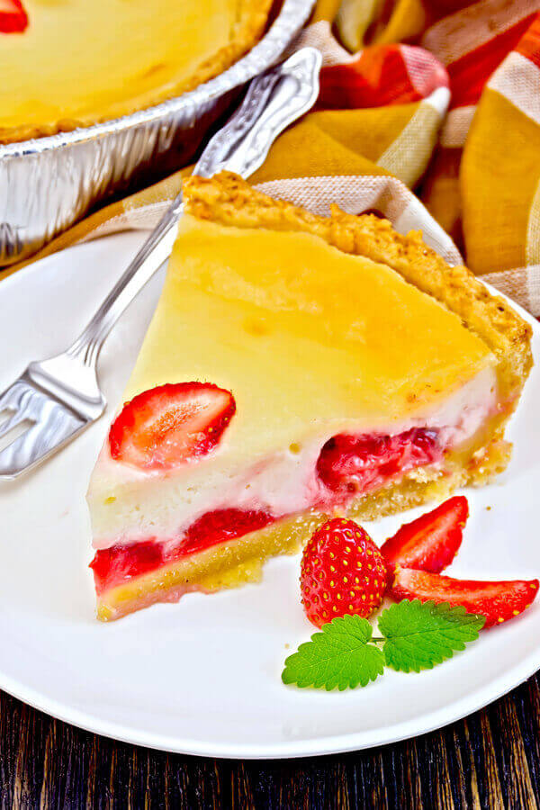 Sour Cream Fruit Pie Recipe