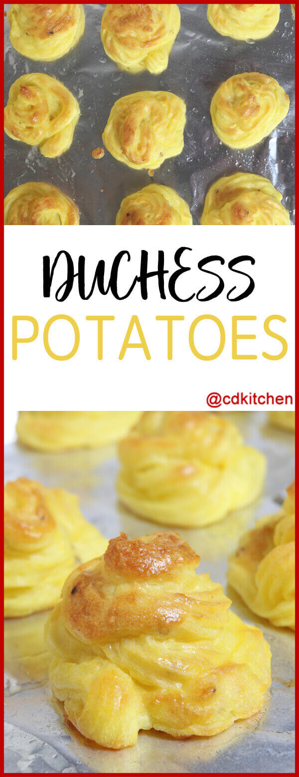 Duchess Potatoes Recipe