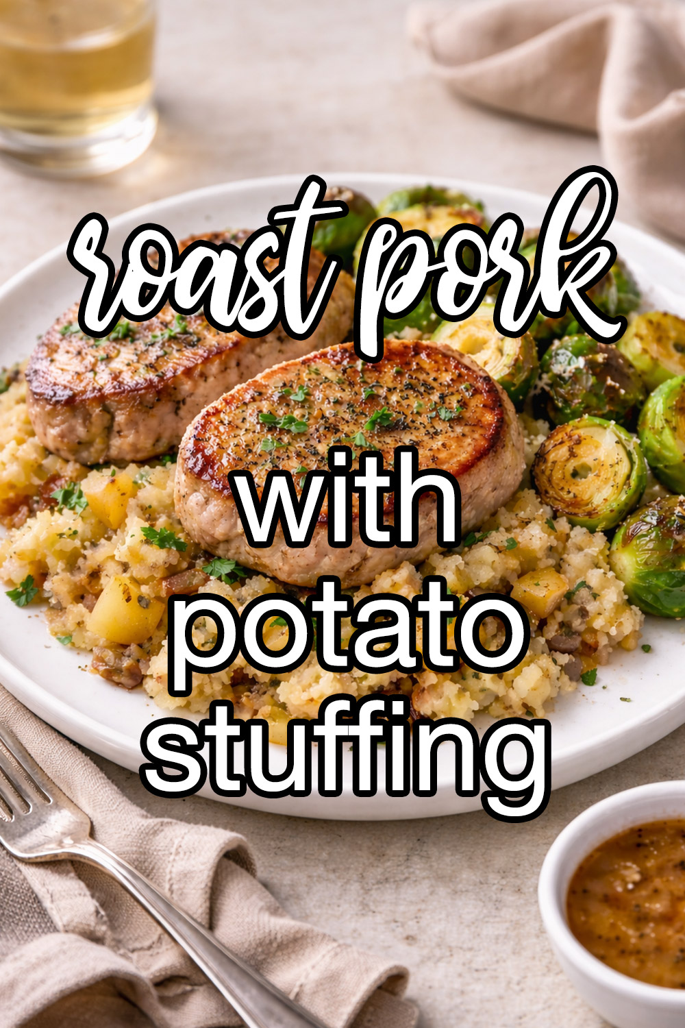 Irish Roast Pork With Potato Stuffing Recipe
