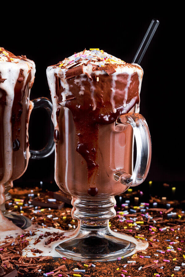 Hot Chocolate Float Recipe | CDKitchen.com