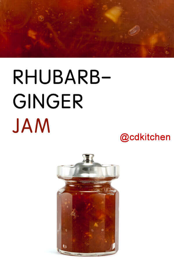 Rhubarb-Ginger Jam Recipe