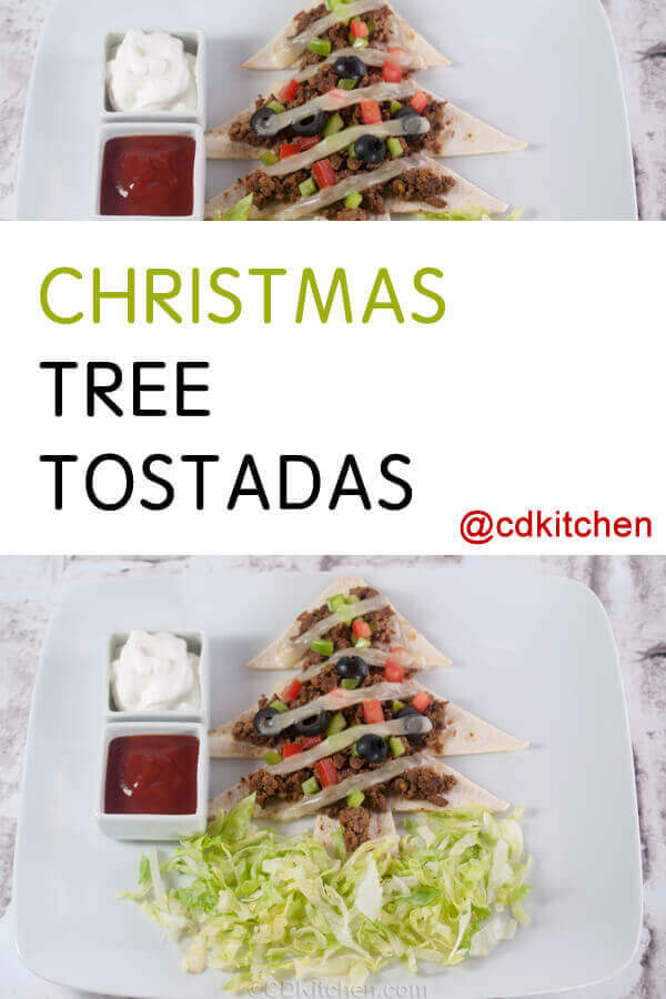 Christmas Tree Tostadas Recipe