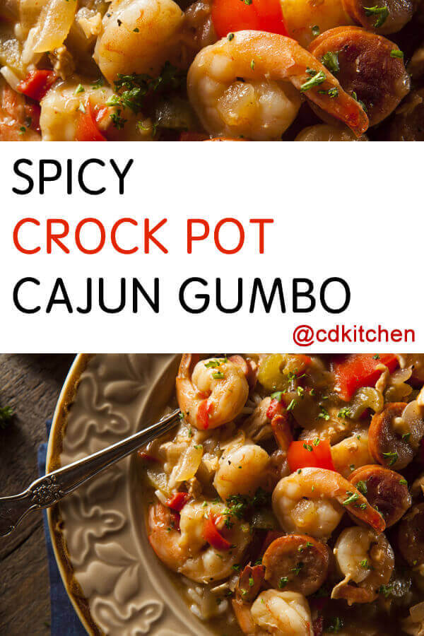 Crock Pot Spicy Cajun Gumbo Recipe | CDKitchen.com