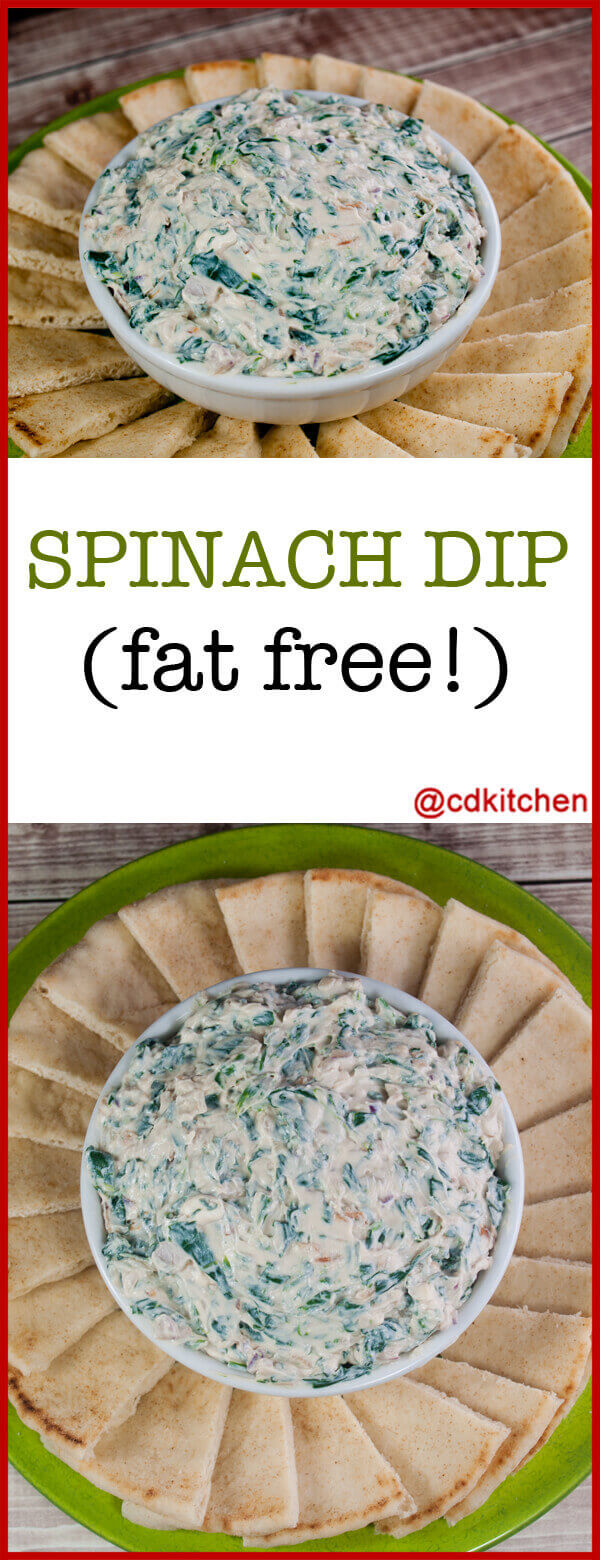 Spinach Dip-Fat Free Recipe
