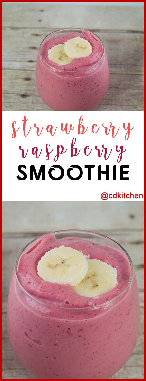 Strawberry Raspberry Smoothie Recipe
