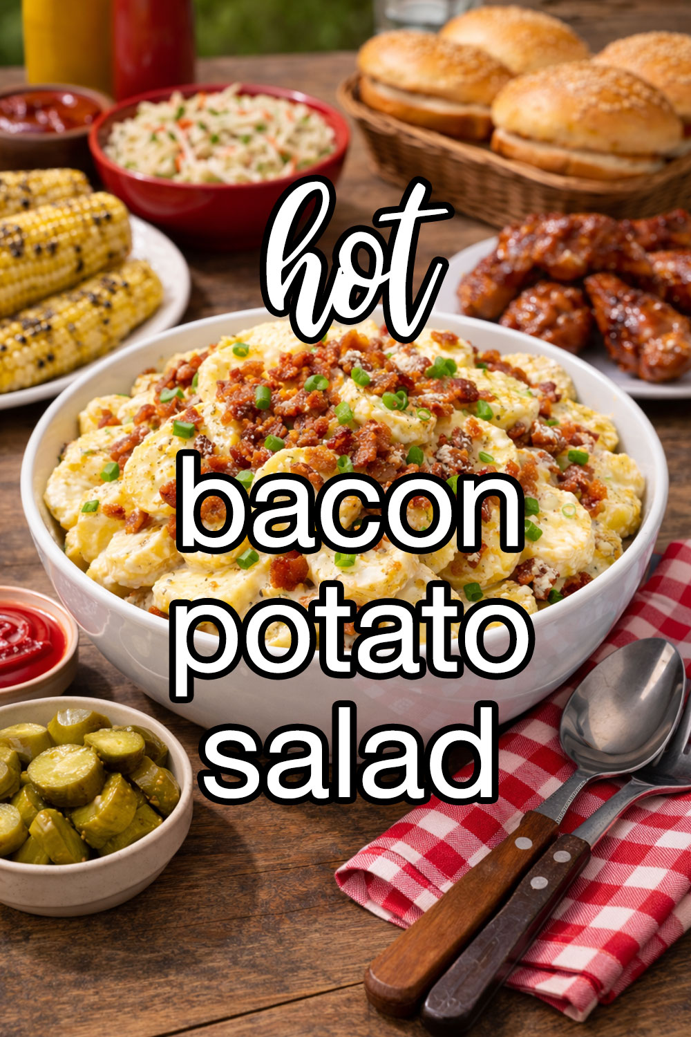 Hot Bacon 'n' Potato Salad Recipe