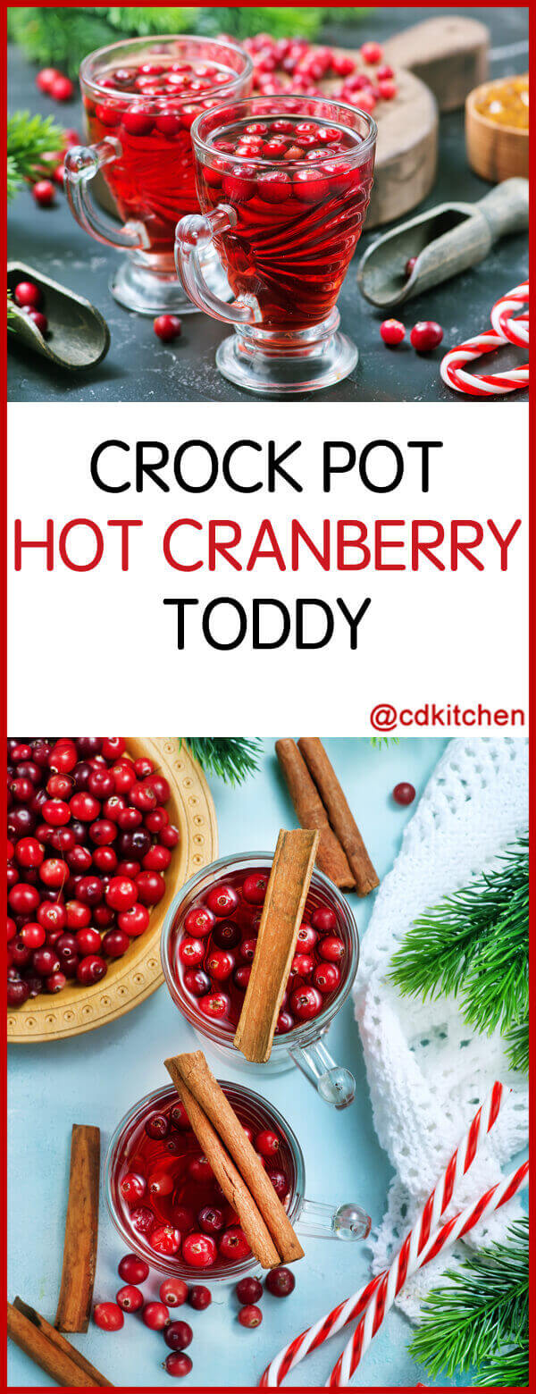 Hot Cranberry Toddy Recipe