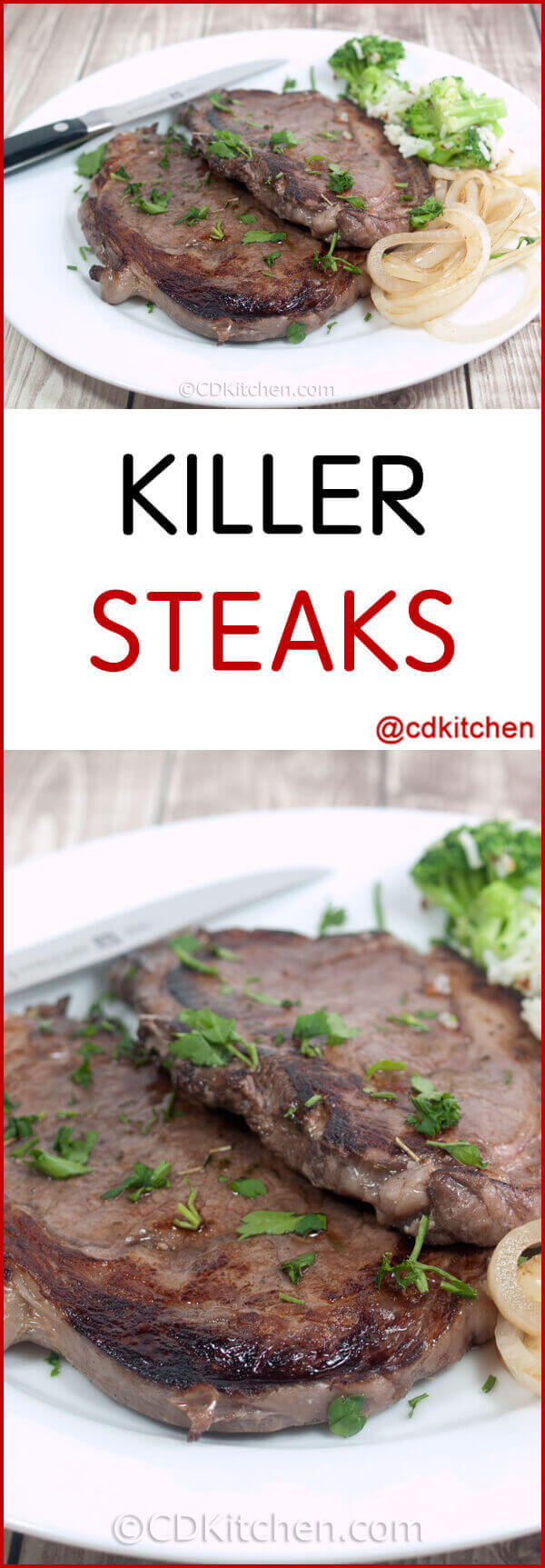 Killer Steaks Recipe