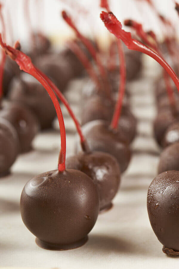 Valentine's Milk Chocolate Cherries Recipe