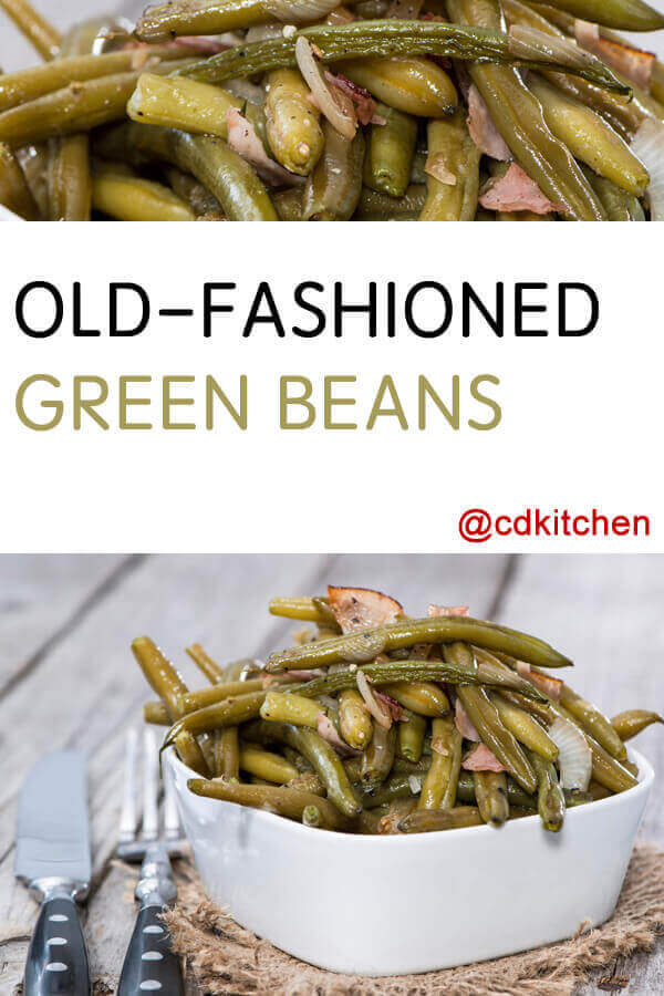 Old-Fashioned Green Beans Recipe | CDKitchen.com