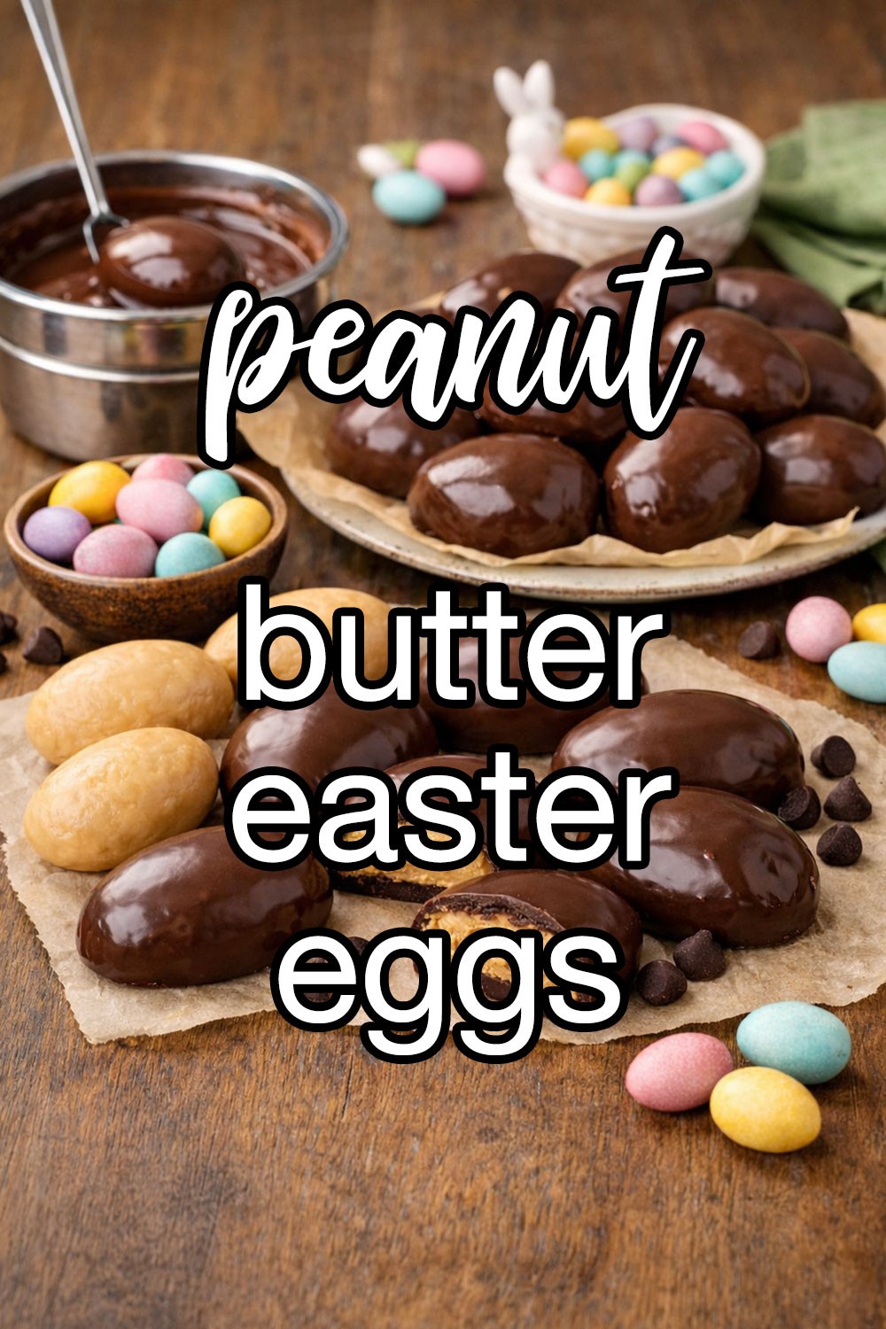 Basic Peanut Butter Easter Eggs Recipe