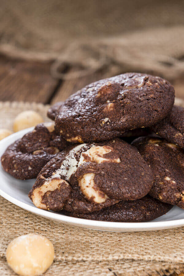 Chocolate Macadamia Nut Cookies Recipe 