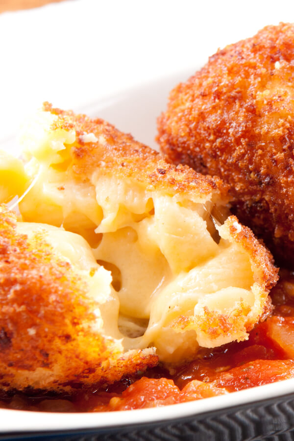 Fried Macaroni And Cheese Balls Recipe | CDKitchen.com