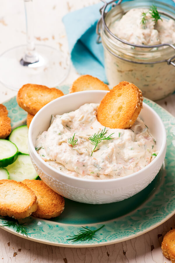 Naughty Salmon Dip Recipe
