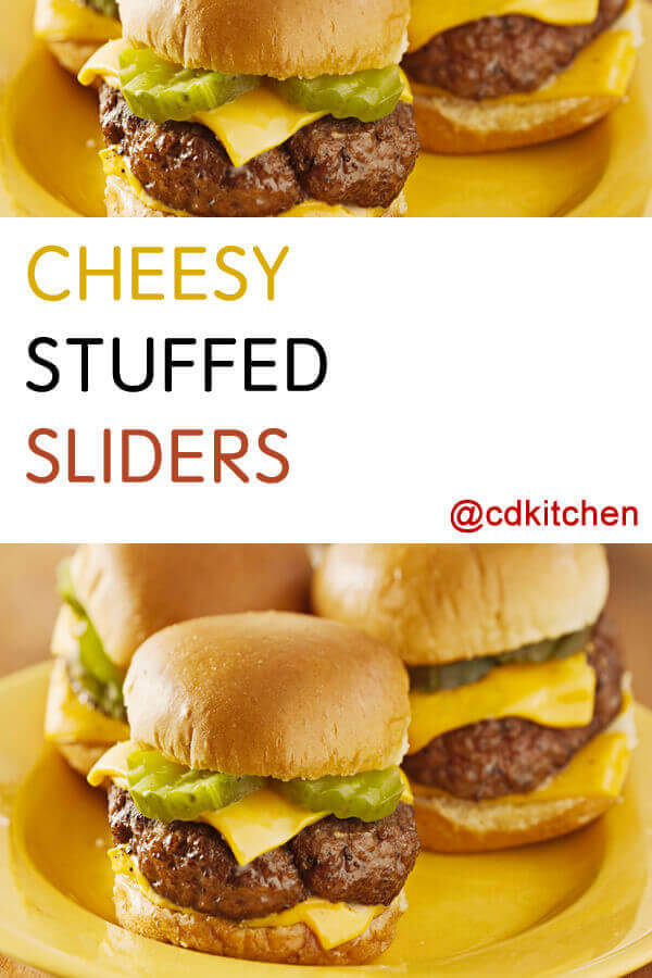 Cheesy Stuffed Sliders Recipe