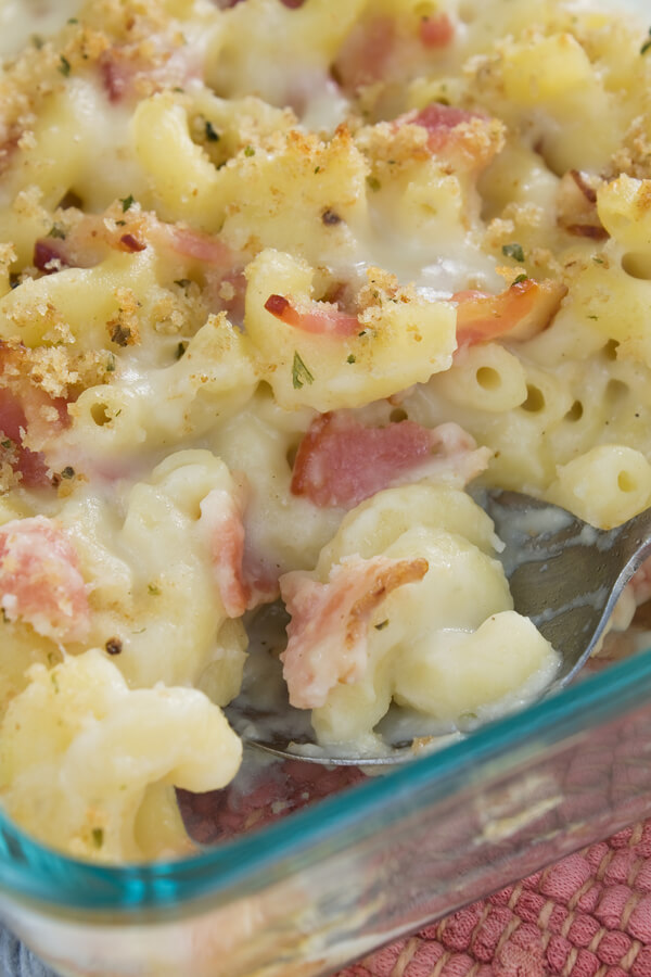 Macaroni 'N Cheese With Bacon Recipe