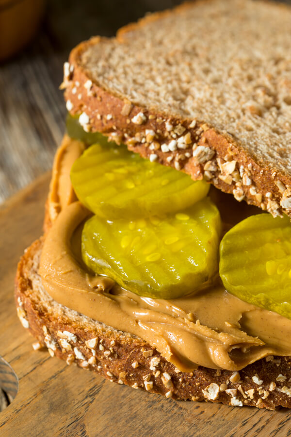 PB And Pickle Sandwiches Recipe