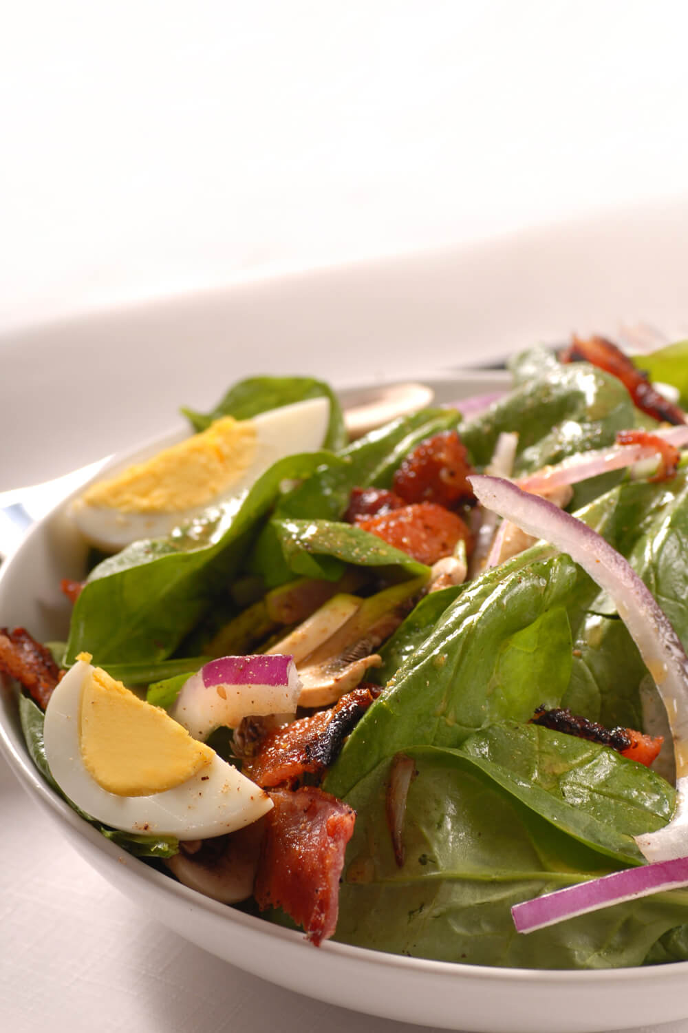 Warm Italian-Style Bacon Salad Dressing Recipe | CDKitchen.com