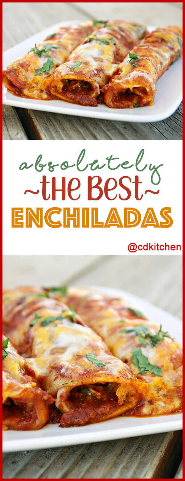 Absolutely The Best Enchiladas Recipe