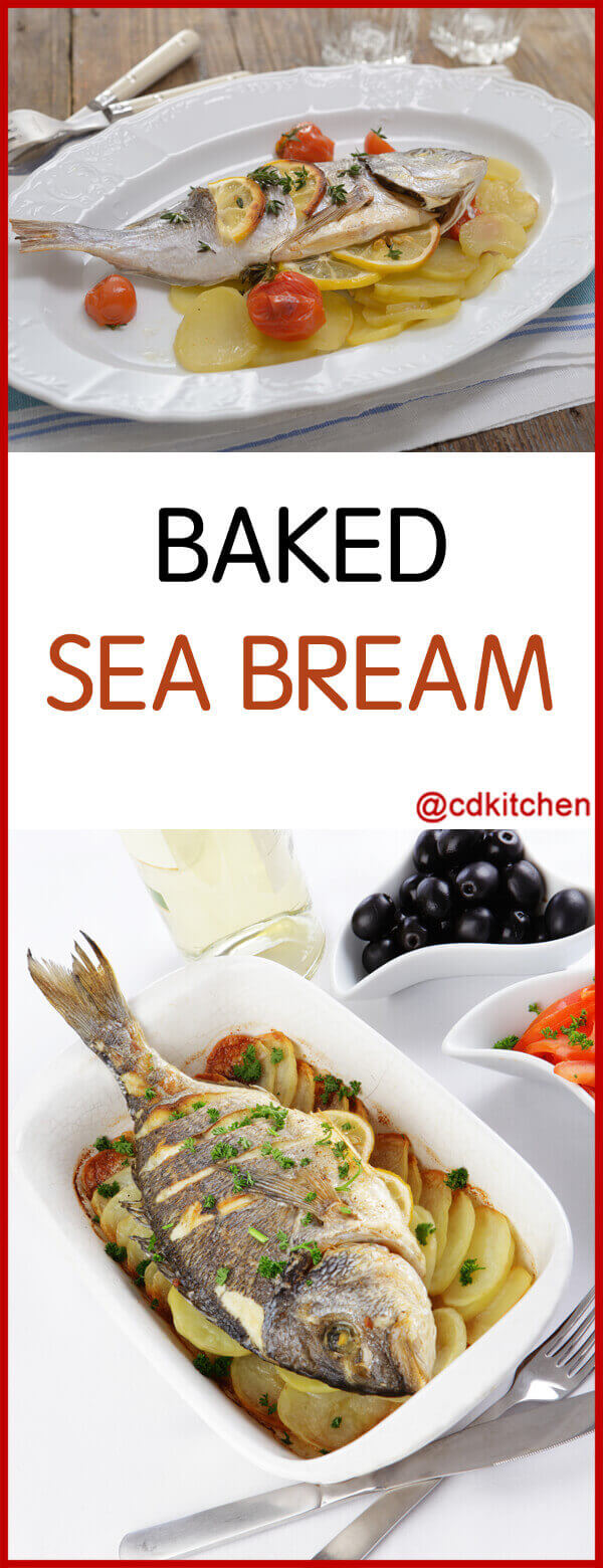 Baked Sea Bream Recipe | CDKitchen.com