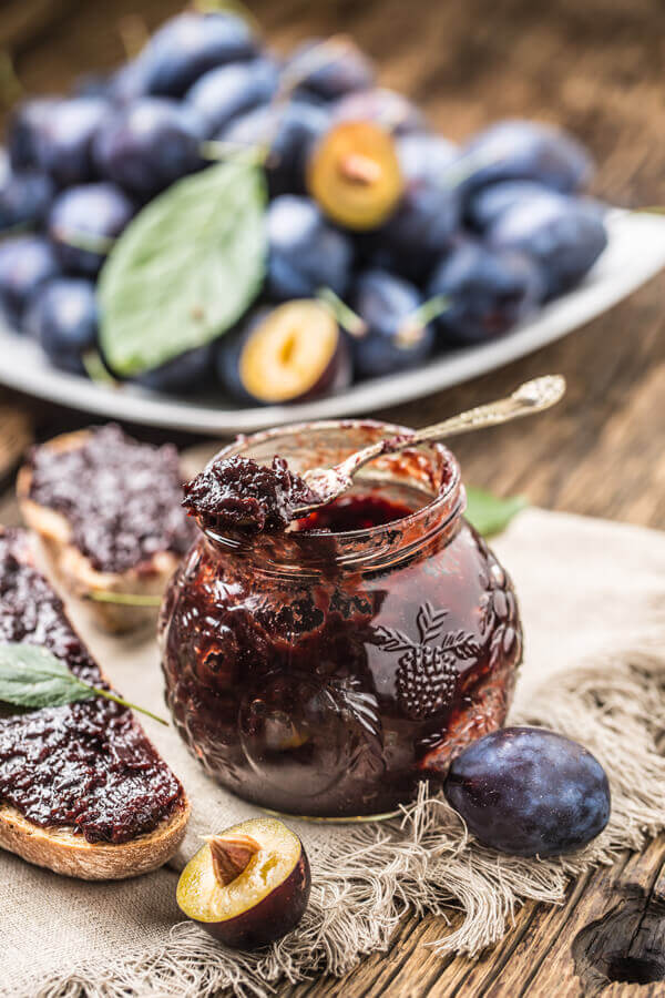 Brandied Plum Jam Recipe