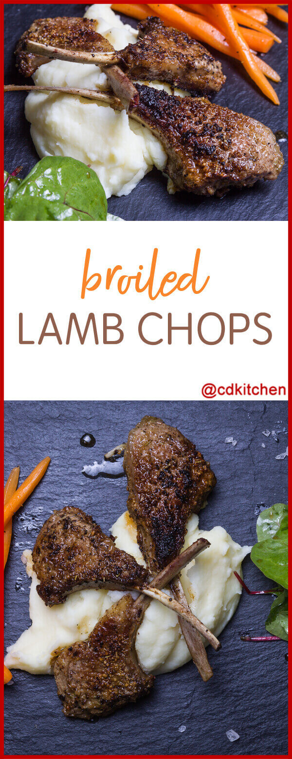 Broiled Lamb Chops Recipe | CDKitchen.com