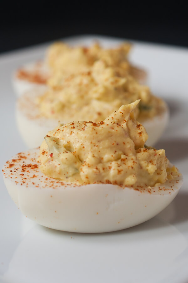 Cajun Deviled Eggs Recipe | CDKitchen.com