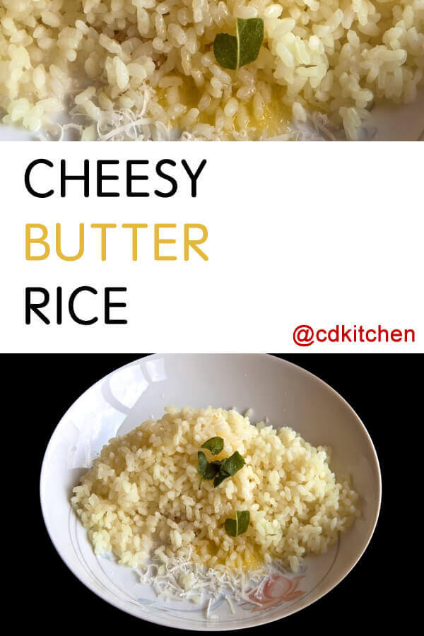 Cheesy Butter Rice Recipe