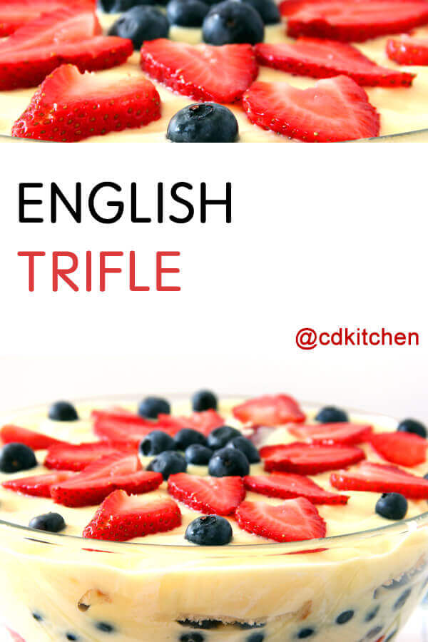 English Trifle Recipe