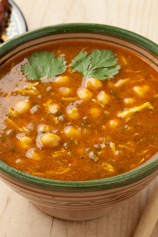 Harira (Moroccan Chickpea Soup) Recipe