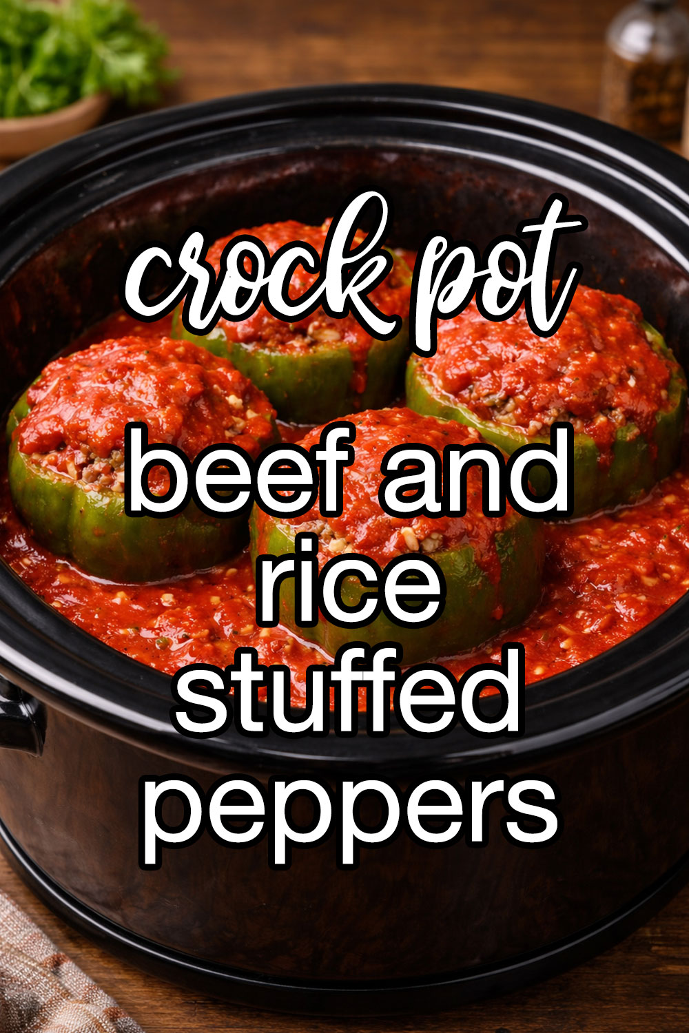 Stuffed Peppers With Beef And Rice Recipe