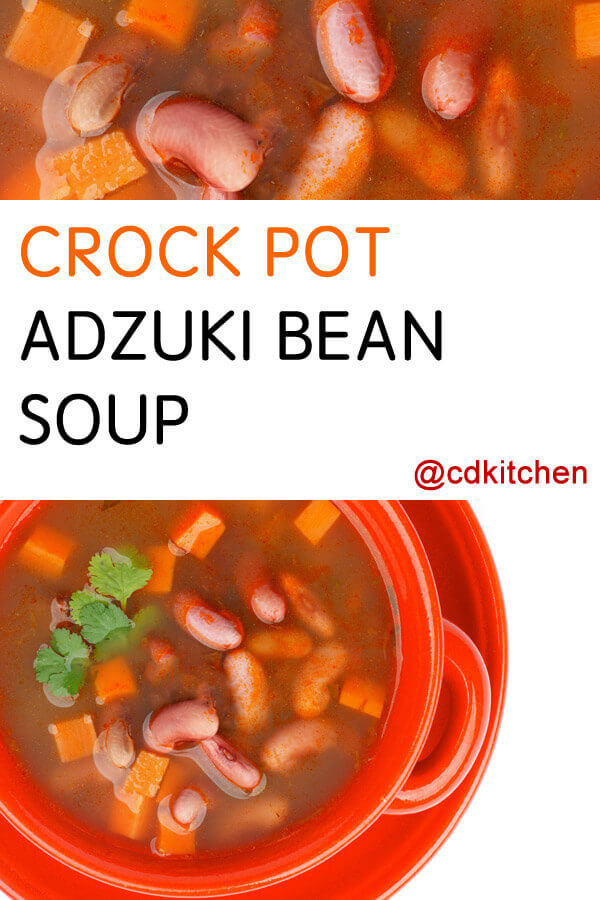 Adzuki Bean Soup Recipe