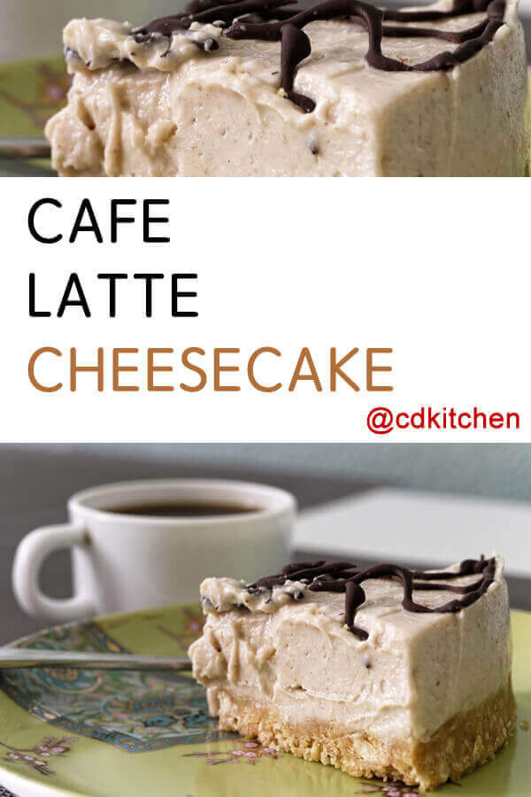 Cafe Latte Cheesecake Recipe