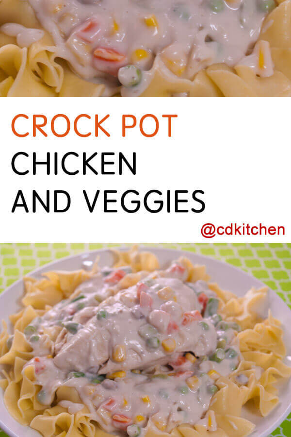 Crock Pot Chicken And Veggies Recipe | CDKitchen.com