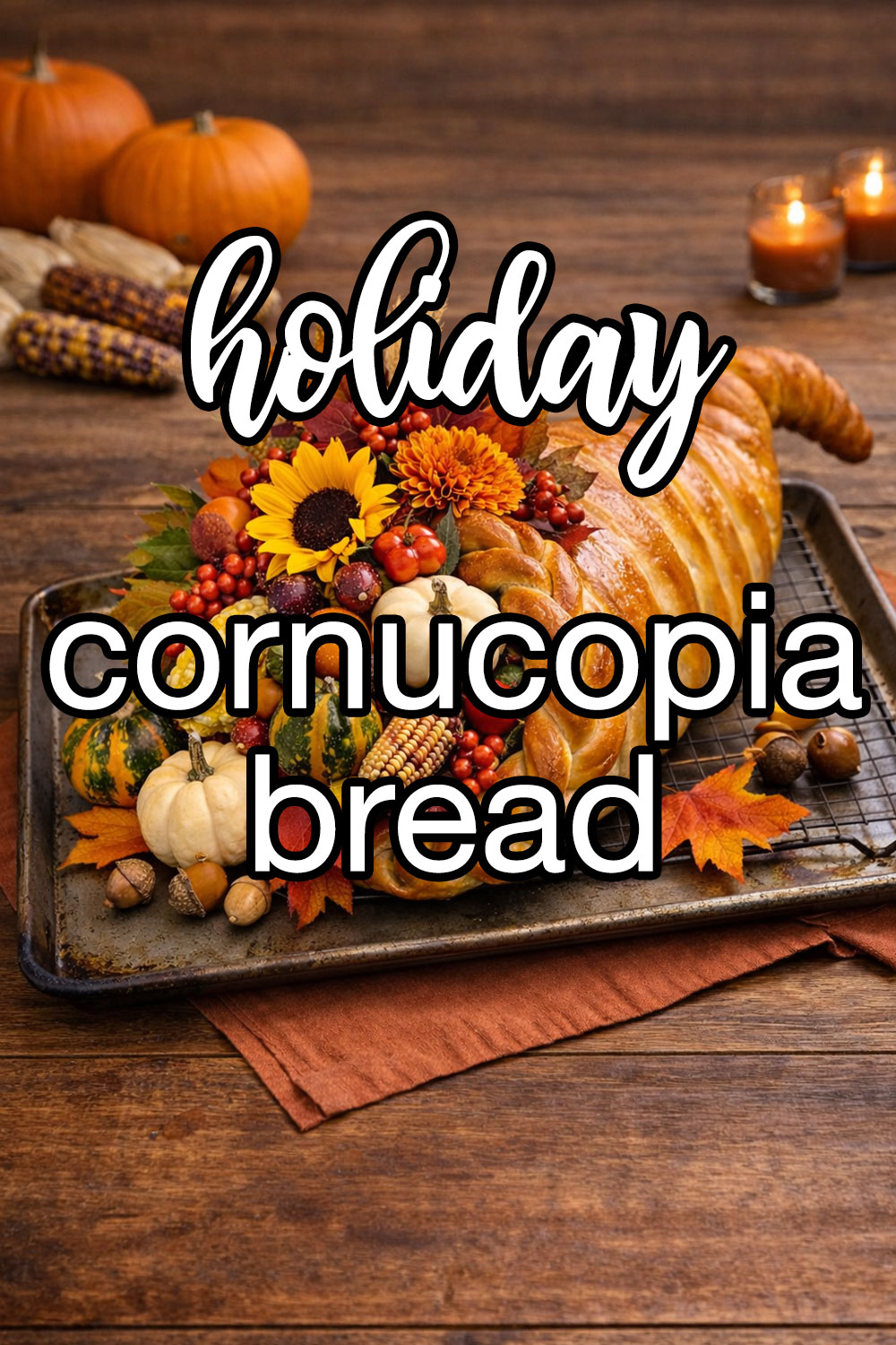 Holiday Cornucopia Bread Centerpiece Recipe