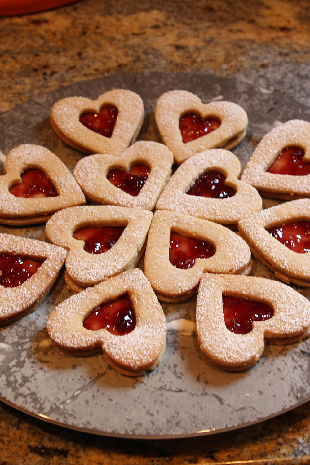 Sugar Free Sour Cream Linzer Cookies Recipe