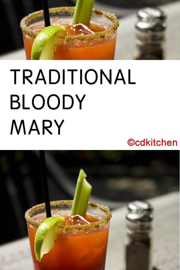 Traditional Bloody Mary Recipe