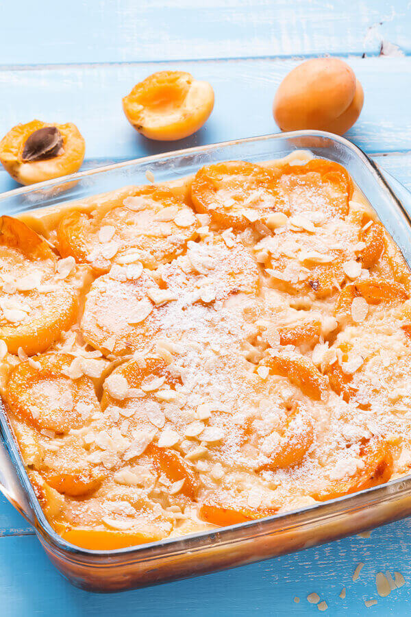 Apricot Almond Clafoutis Recipe