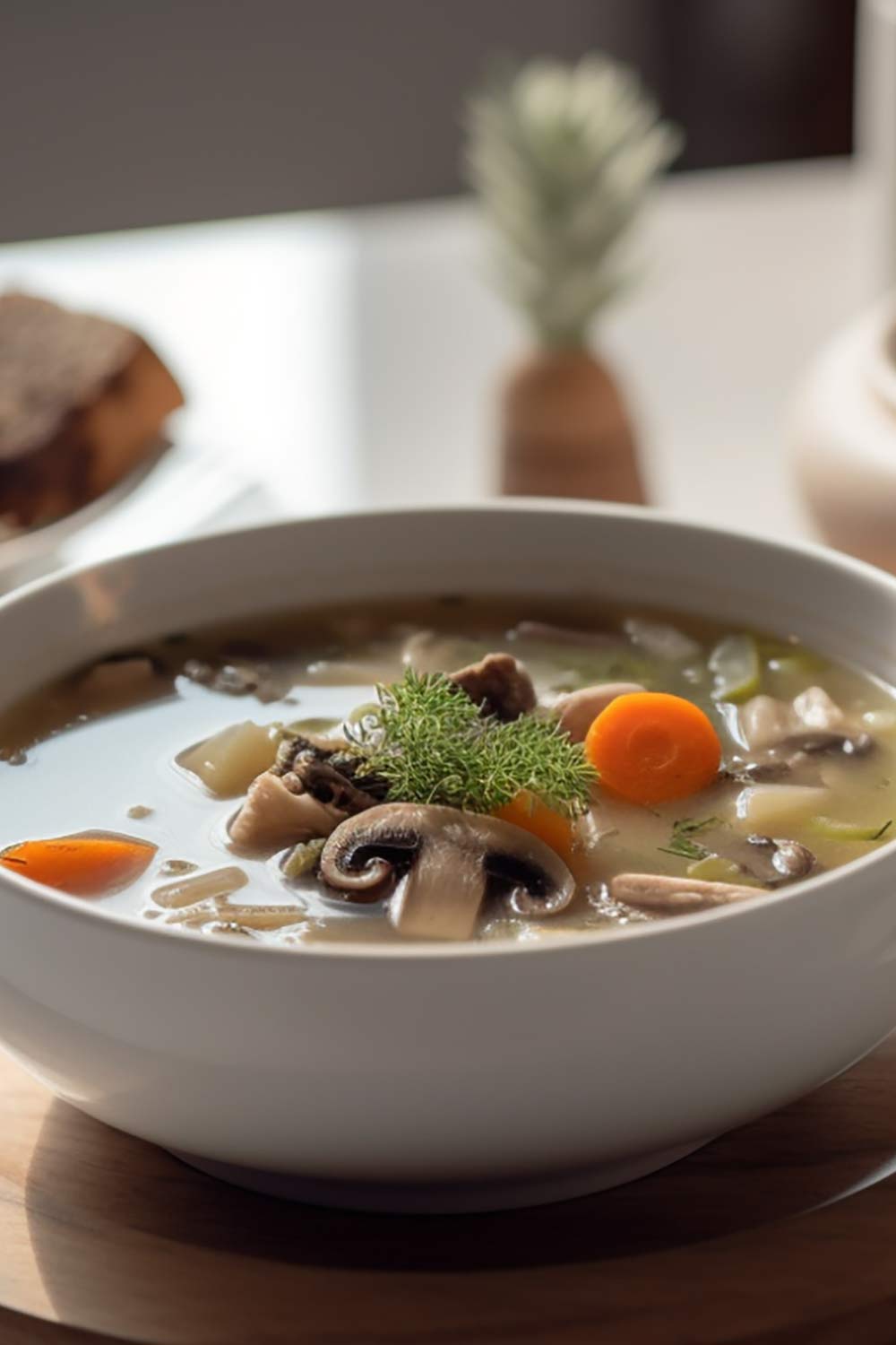 Brown Rice And Vegetable Soup Recipe