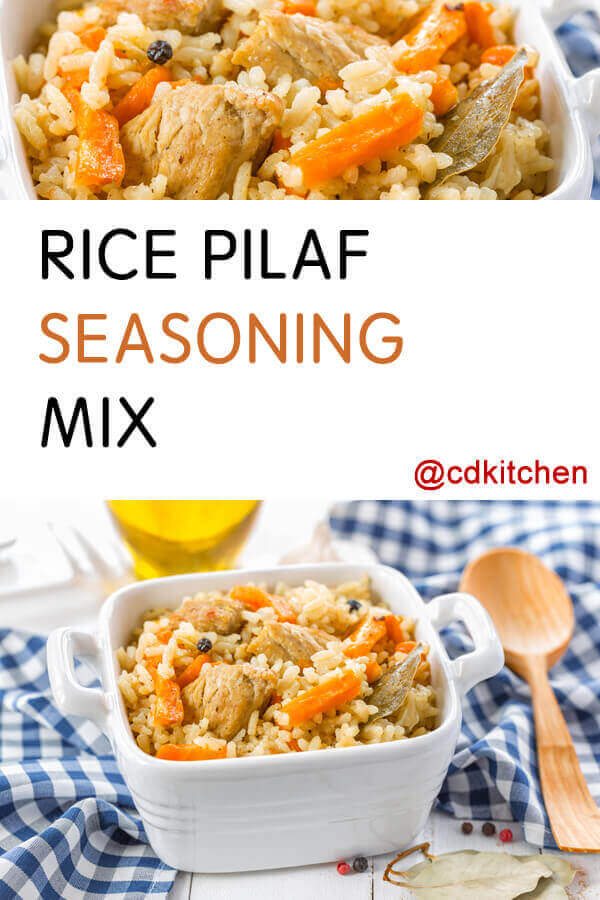 Rice Pilaf Seasoning Mix Recipe | CDKitchen.com