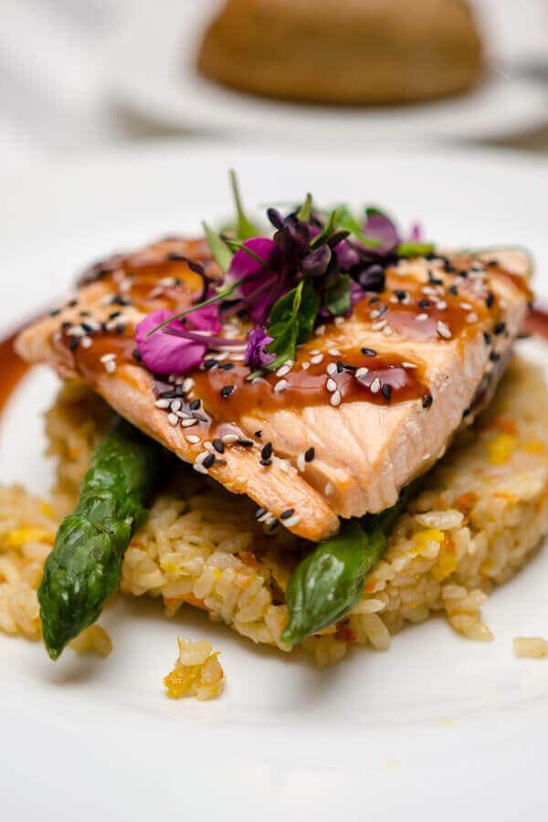 Sauteed Salmon with Blood Orange Vinaigrette Recipe
