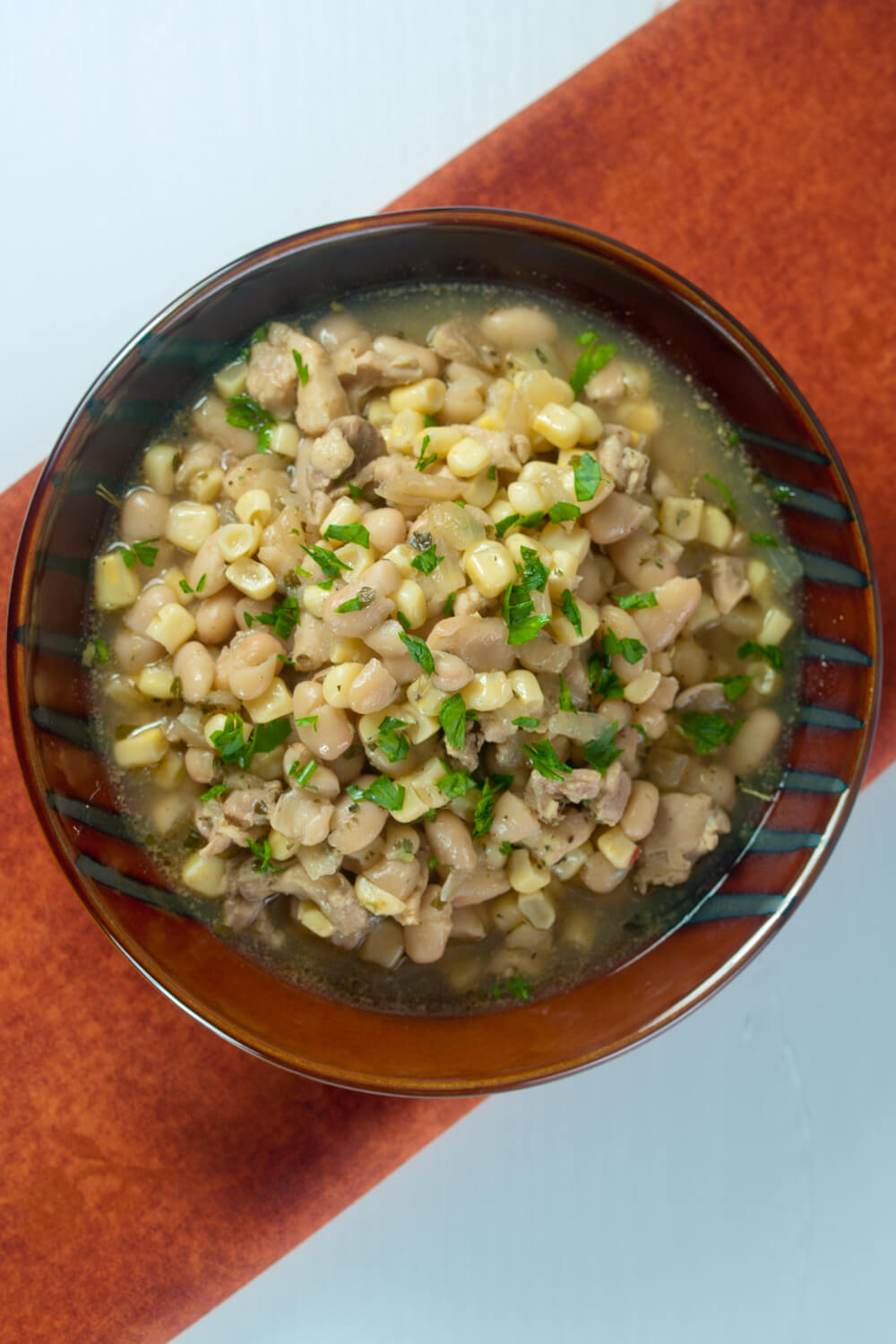 White Chicken Chili With Corn Recipe