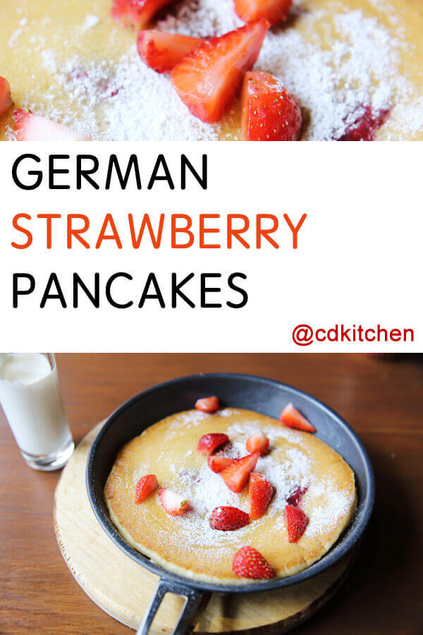German Strawberry Pancakes Recipe