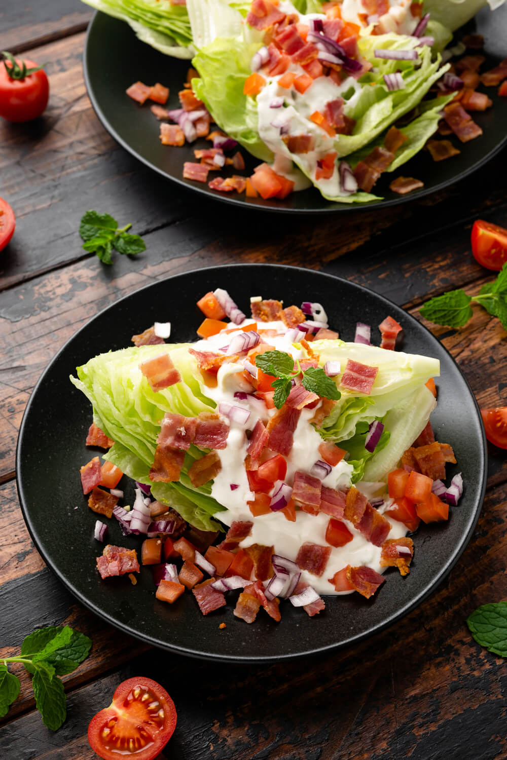 Iceberg Lettuce Wedges With Blue Cheese Dressing Recipe
