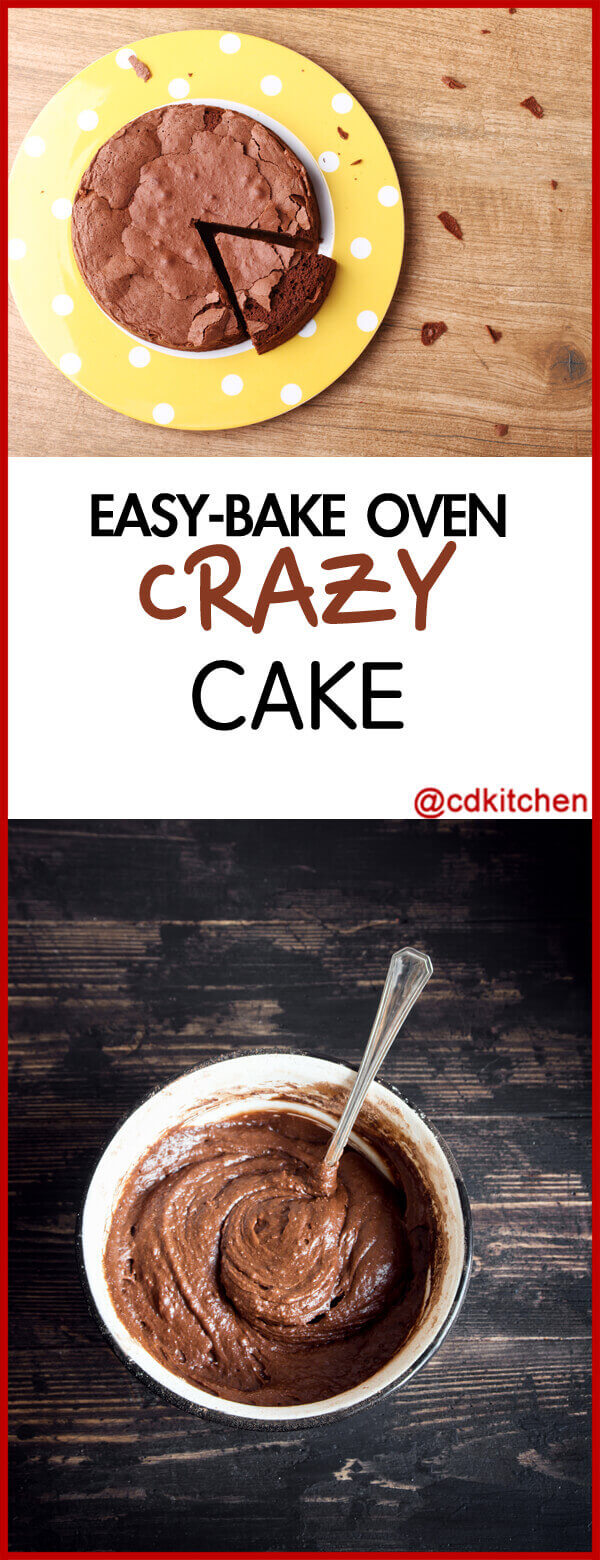 Easy Bake Oven Crazy Cake Recipe